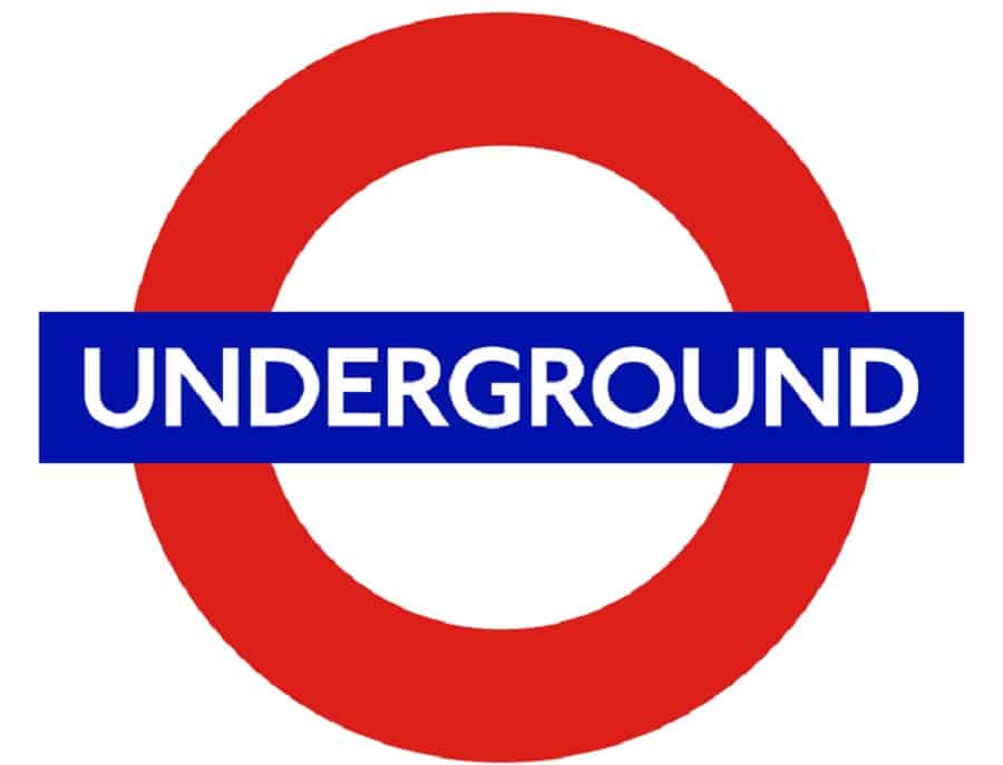 london underground geometric logo