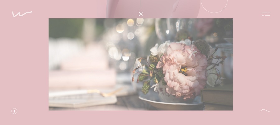 Alessandra Zanghi screenshot of pink web design