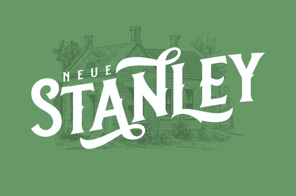 The Stanley font
