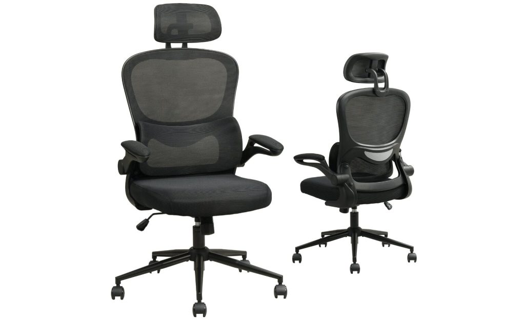 black swivel seat
