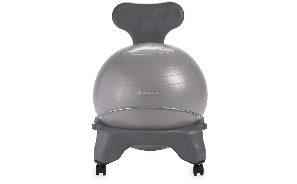 exercise ball stool