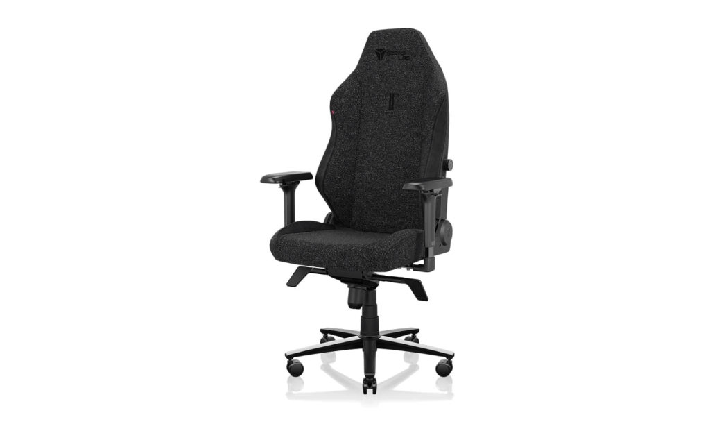black gaming chair