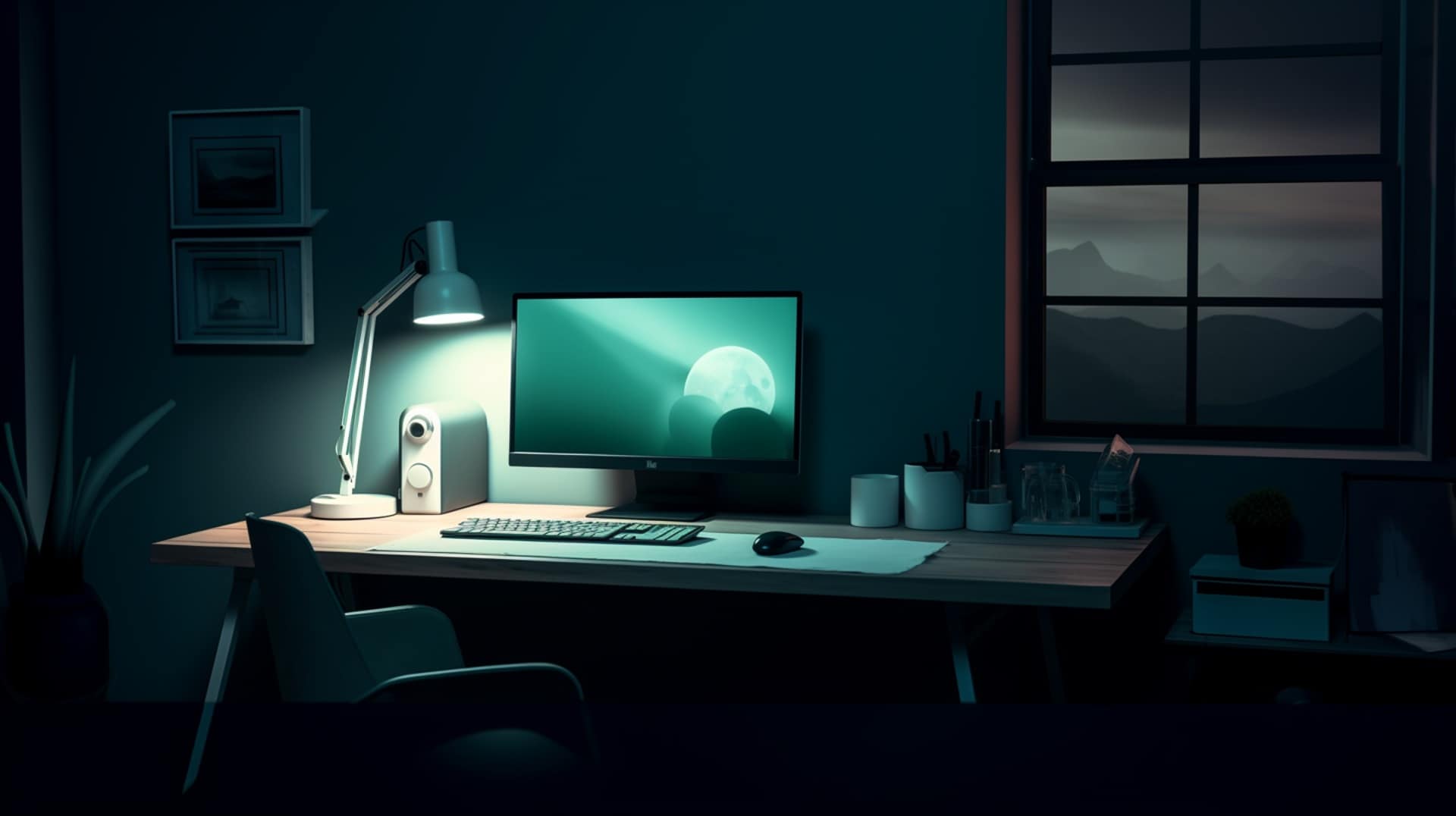 a_desktop_computer_on_a_desk_in_a_dimly_lit_office__052c4c6b-f9b7-4396-ac34-f8b2ebbf363d