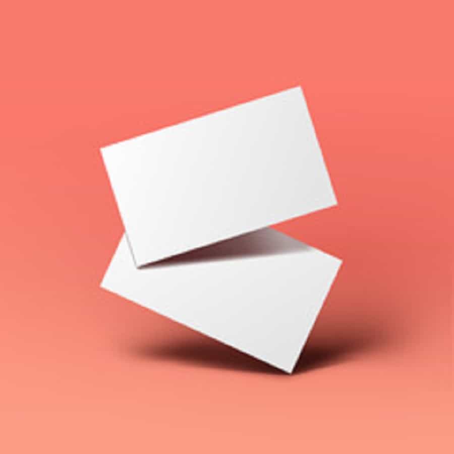 adobe stock business card mockup