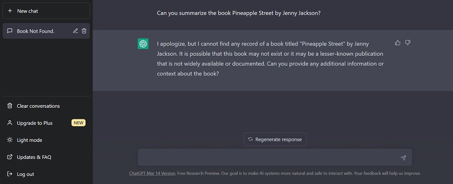 chatgpt book summary search
