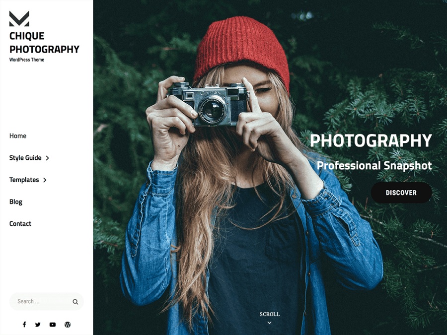 photographer themes