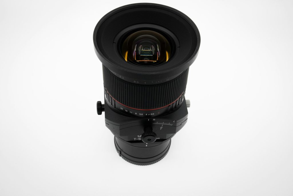 A tilt-shift lens