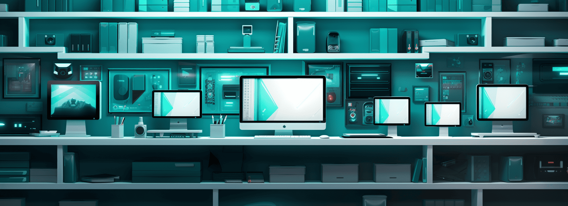 computer_monitors_on_shelves_in_a_minimalist_art_st_e6b1e61f-c6db-42fa-adcc-48b40363606f