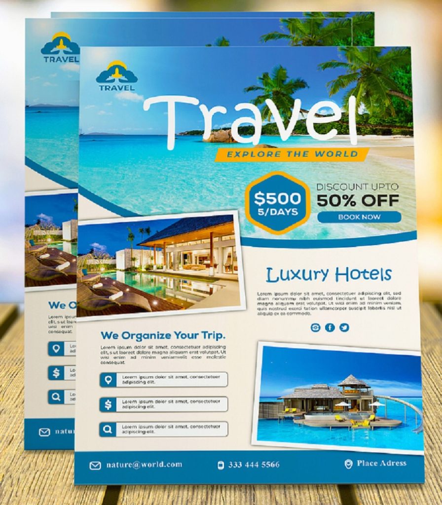 create urgency flyer design inspirations