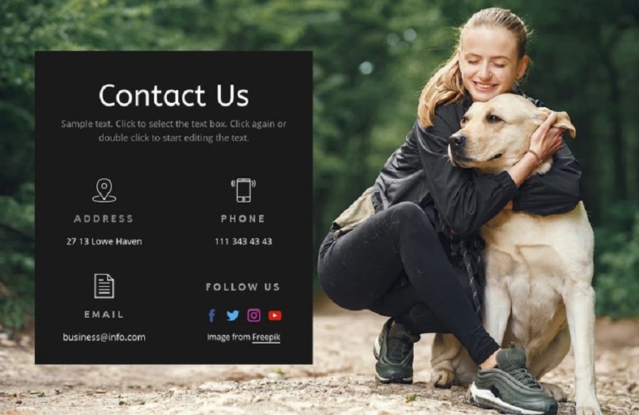 dog school contacts screenshot dog training themes