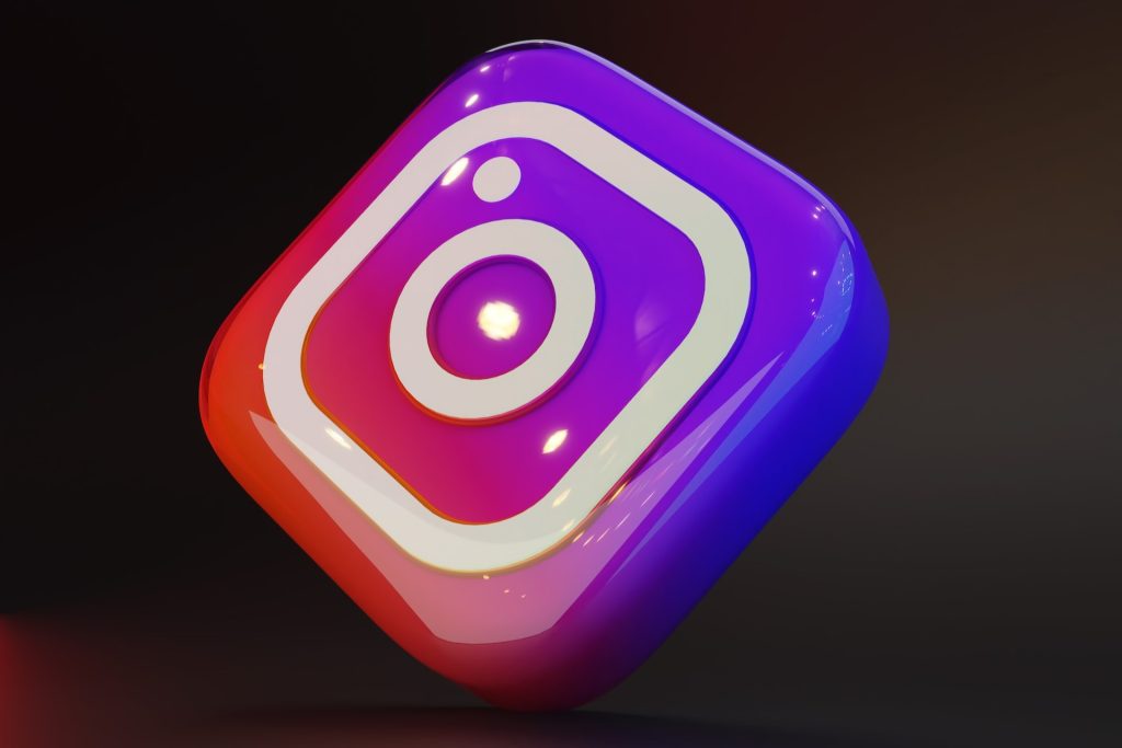 A rendering of the Instagram logo