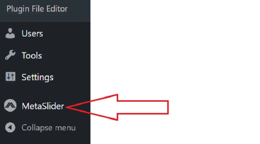 where can you find metaslider settings