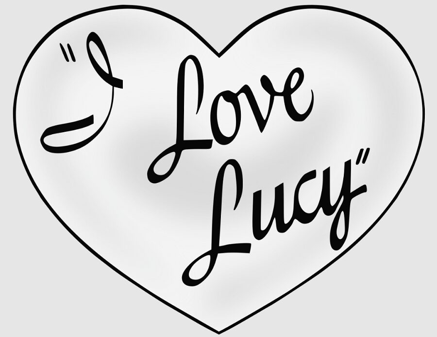 i love lucy show logo