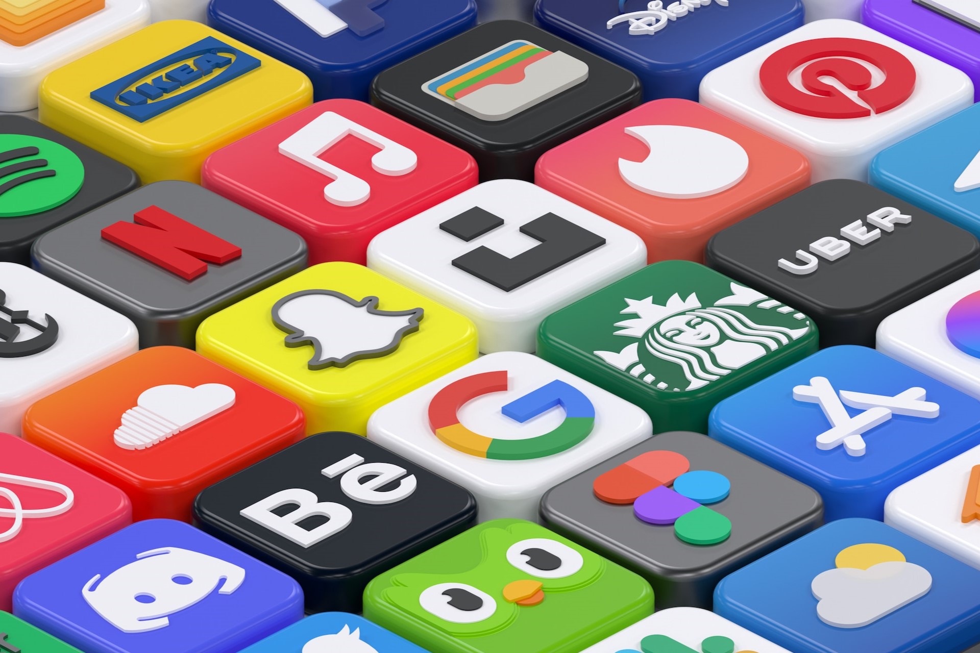 Three-dimensional apps.