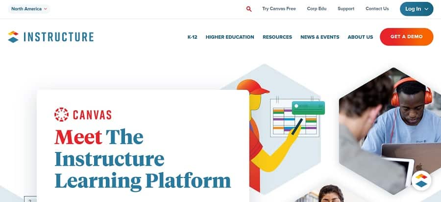 Instructure screenshot