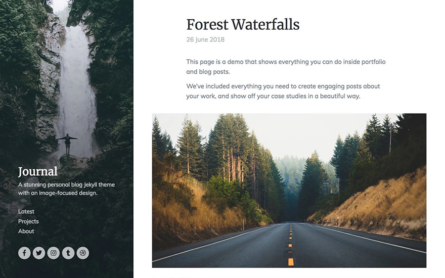 blog themes examples