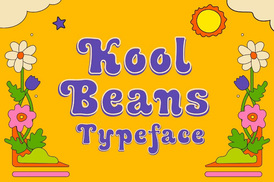 kool beans typeface