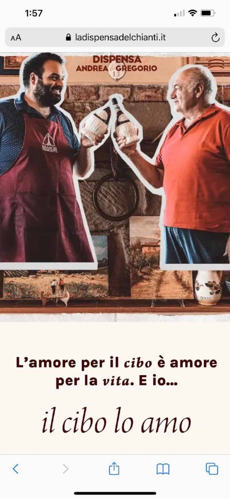 best mobile websites la dispensa di andrea and gregorio