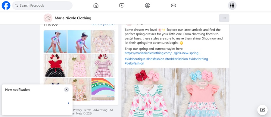 small business website design tips example