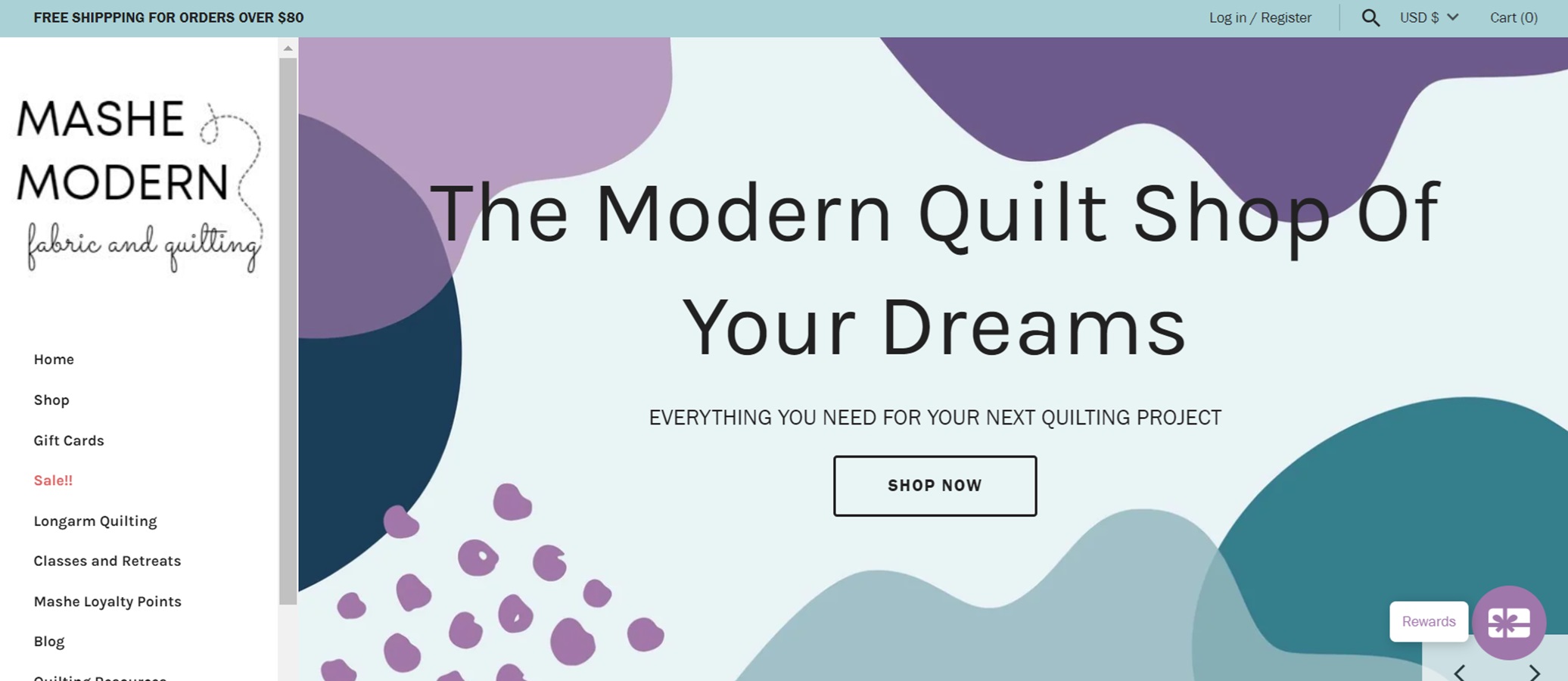 mashe modern screenshot