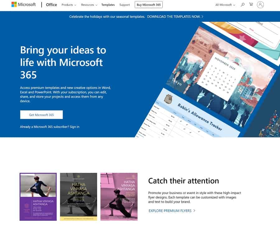 flyer templates at microsoft office