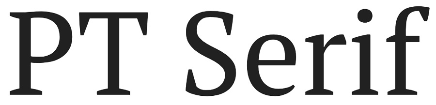 pt serif font
