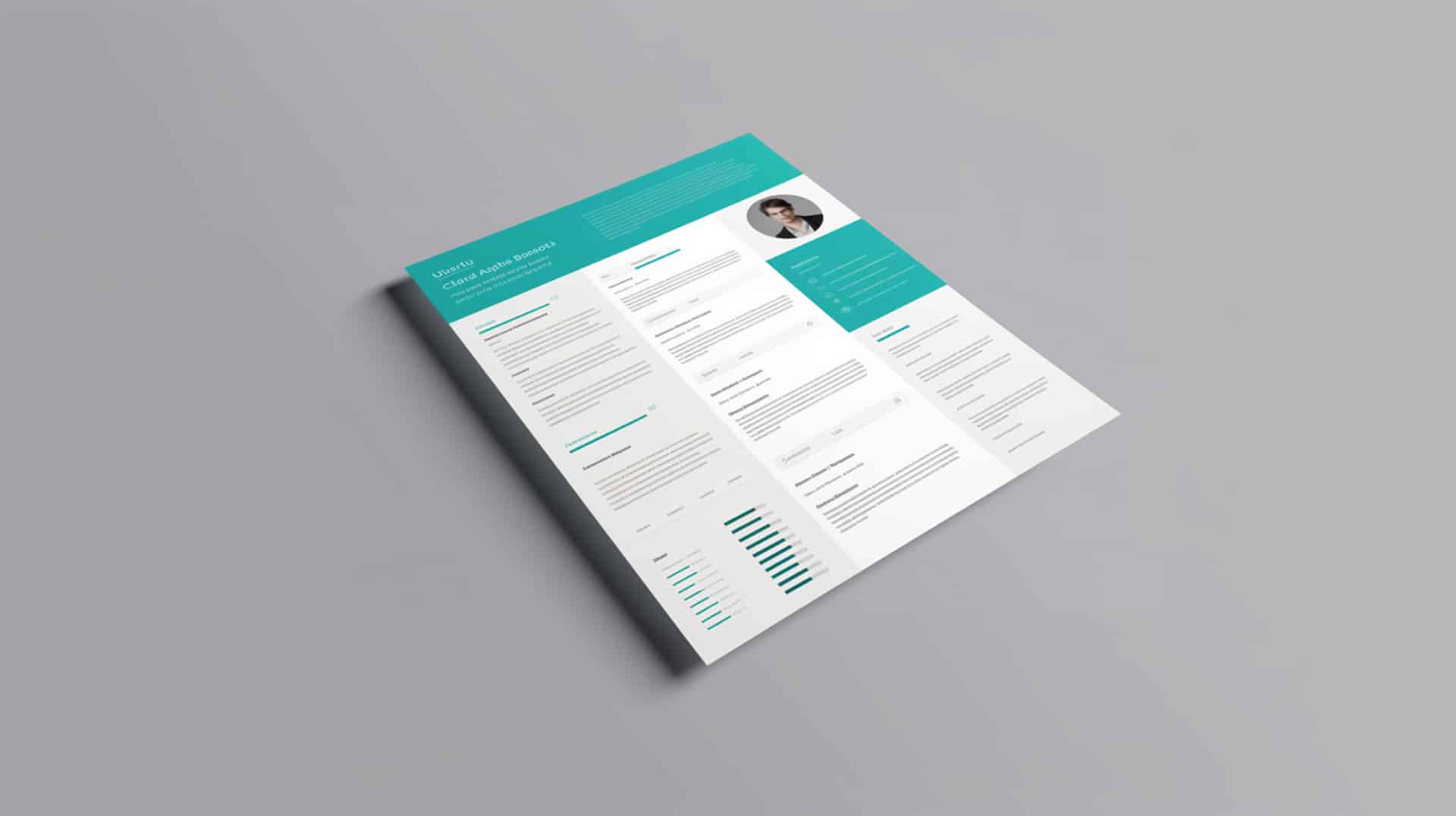 resume_in_a_realistic_style_in_teal_and_white_color_f6c3d379-8876-4ae8-93fb-f36b96dc18b91