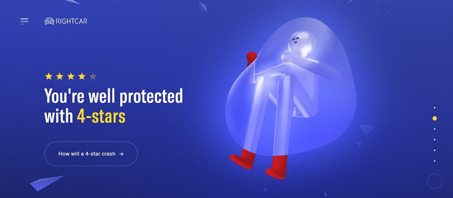 screenshot rightcar home page