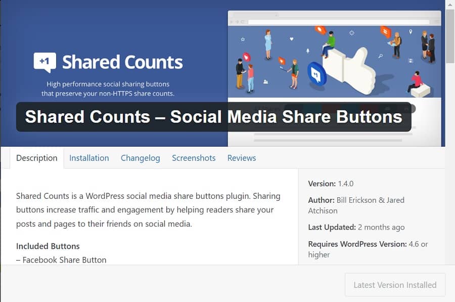 shared counts