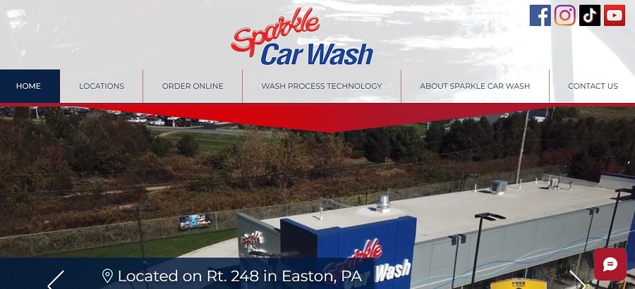 screenshot sparkle car wash