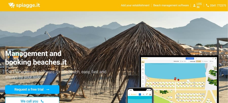 example of a blue color scheme spiagee