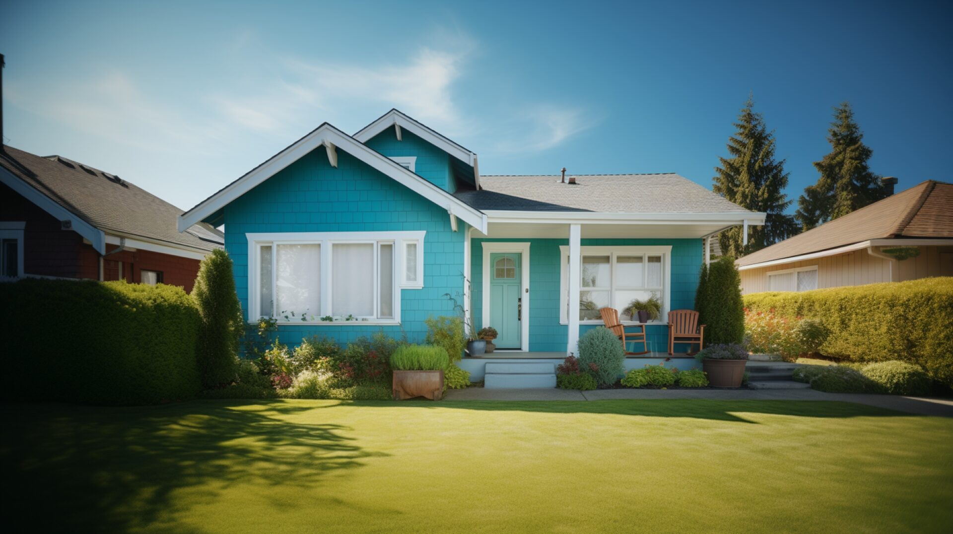 teal_house_exterior_realistic_style_in_teal_and_w_f14e3b3d-63b2-448e-96c5-cbb7595bf810