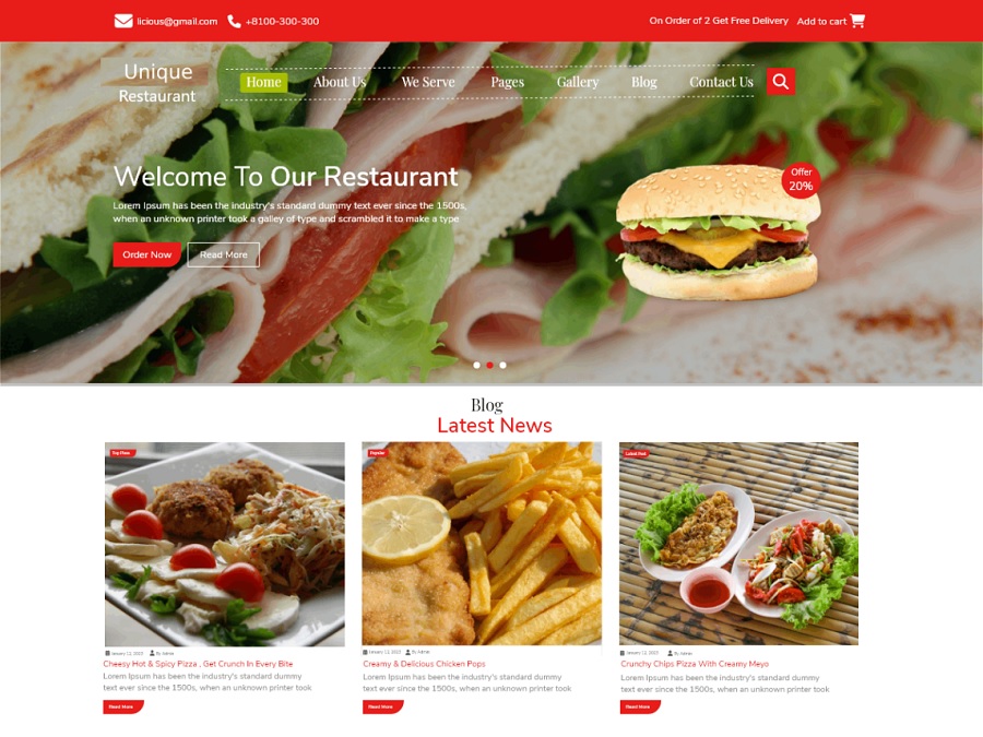 restaurant themes