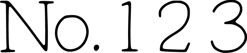 vintage machine number font