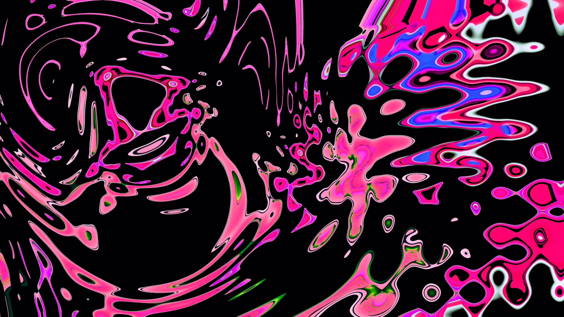 Pink abstract visualizer