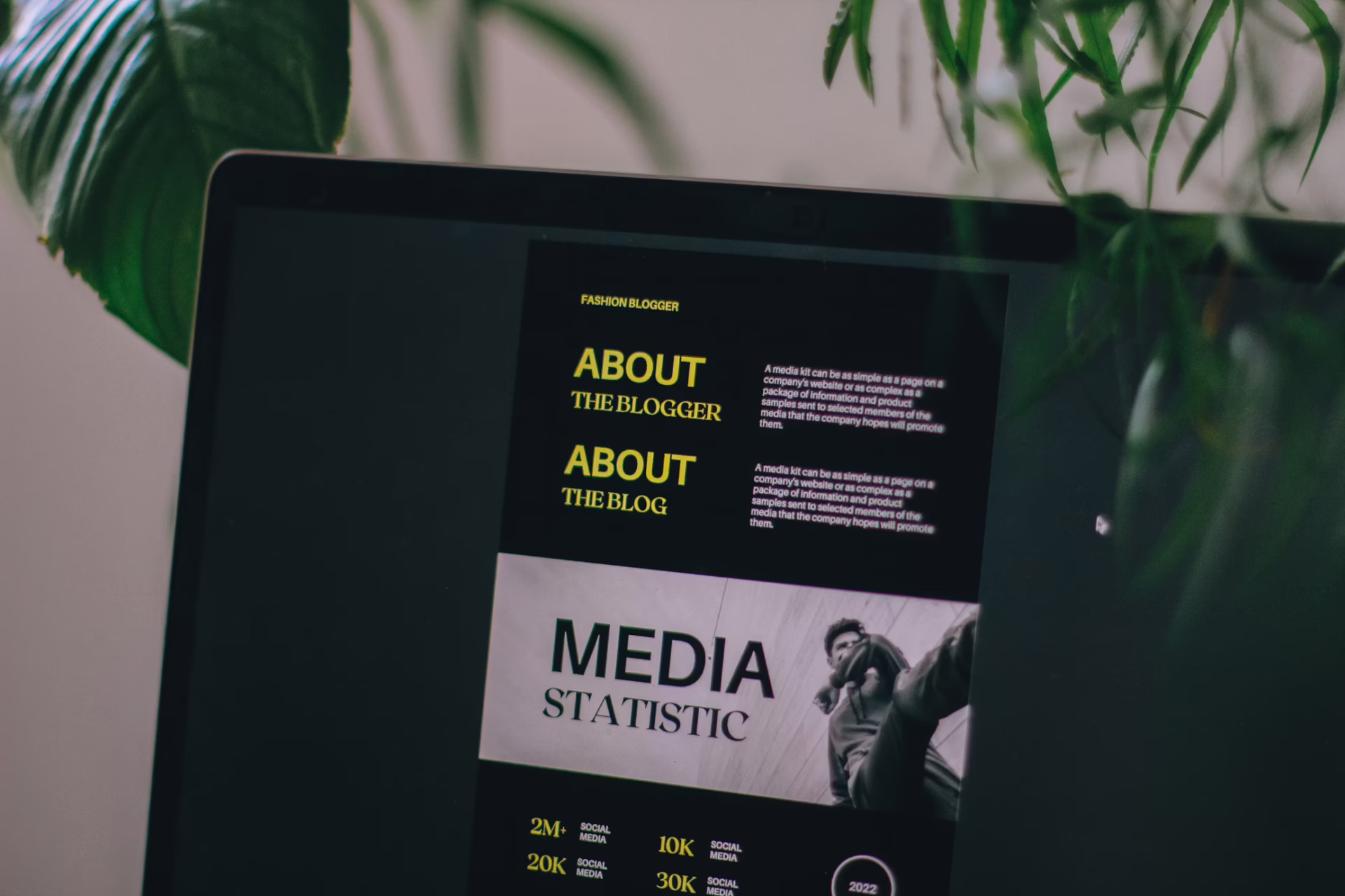 influencer media kit