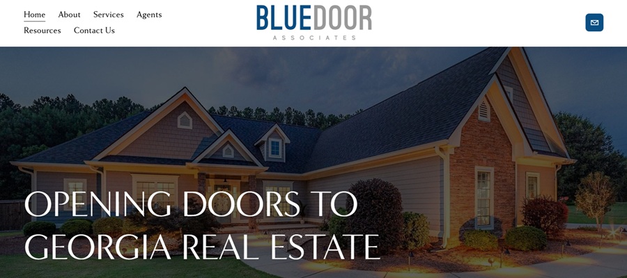 blue door real estate