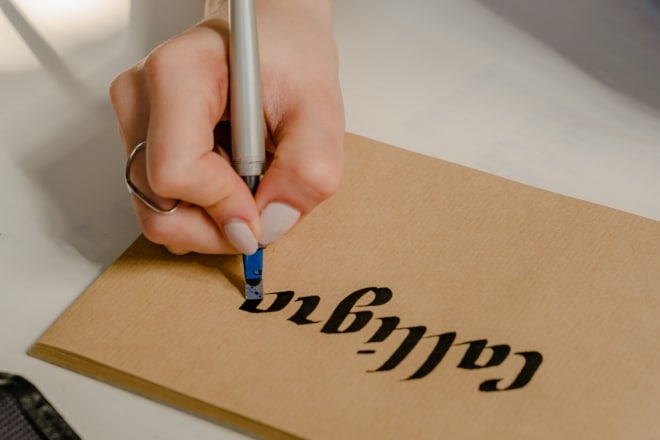 woman writing