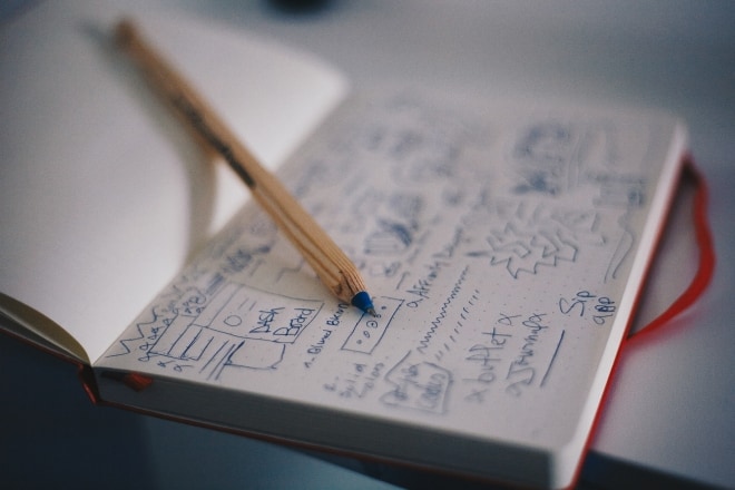 design myths pen and note pad