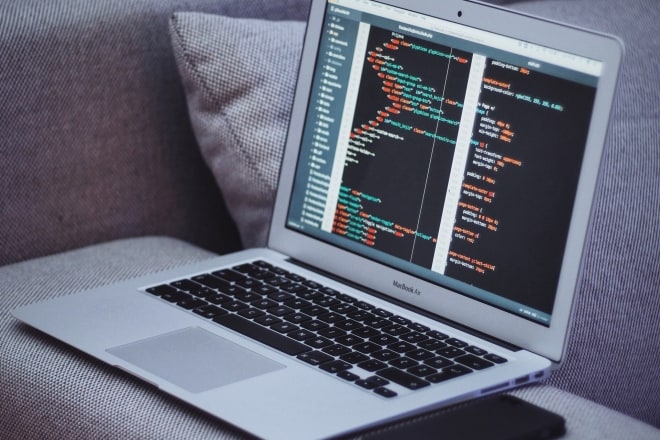 html code on macbook air