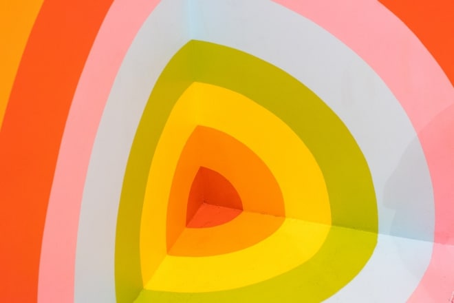 colored wall
