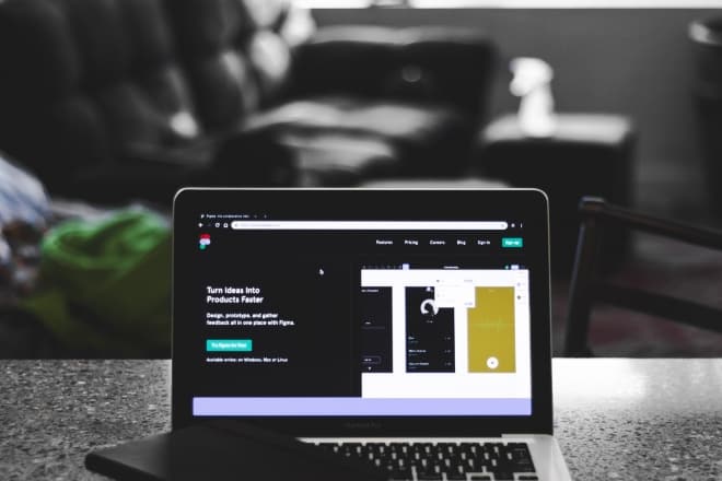smartphone next to laptop