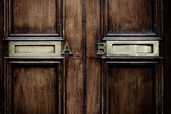 two doors