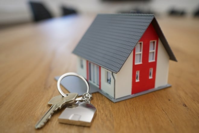 tiny house with keys