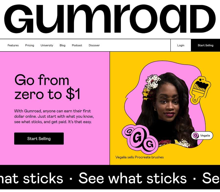 gumroad screenshot