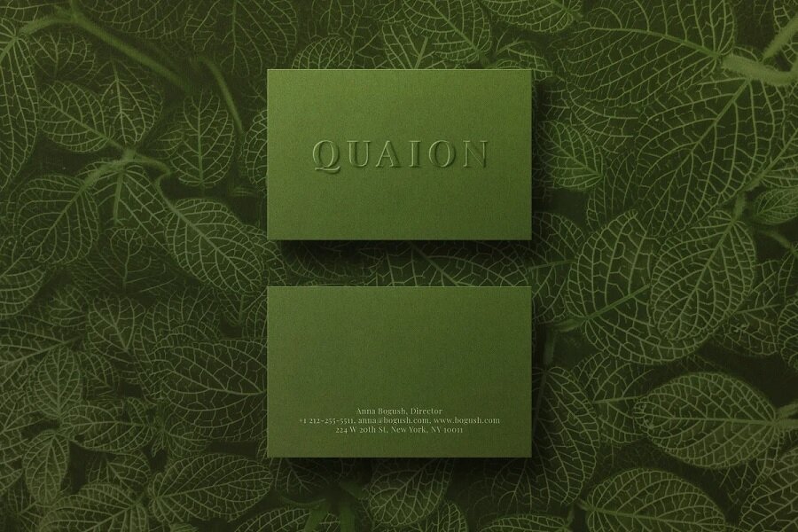 raised card mockup