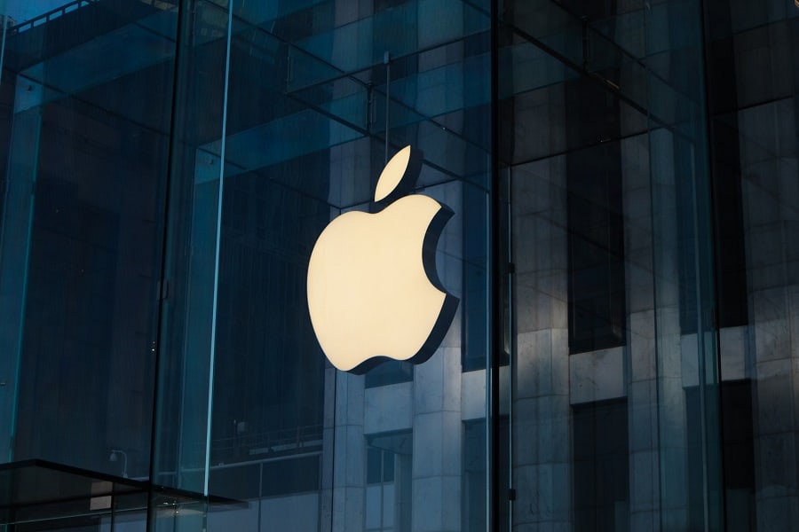 apple geometric logo