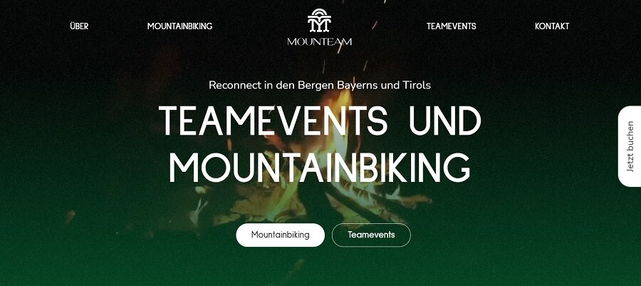 mounteam screenshot creative web designs for inspiration
