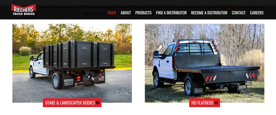 riechers parts of a website