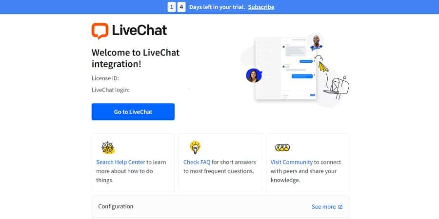 livechat integration
